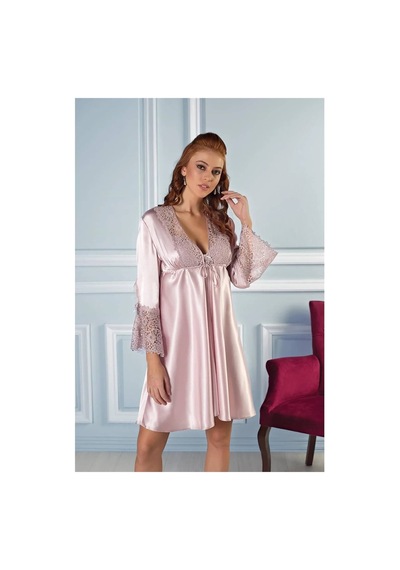 Pierre Cardin 6lı Sabahlık Çeyiz Seti Kısa Pudra