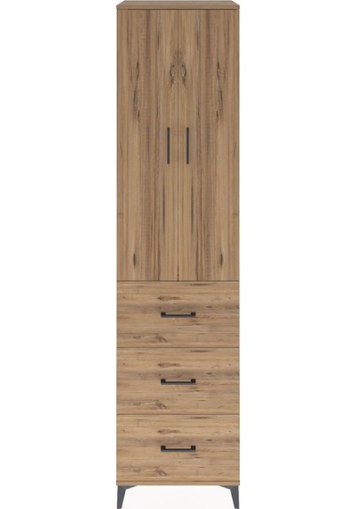 Hyperion Dolap 4 Raflı 3 Çekmeceli 2 Kapaklı 60x44x243 Çam-çam Çam Hyperion Dolap 4 Raflı 3 Çekmeceli 2 Kapaklı 60x44x243 Çam-çam Çam