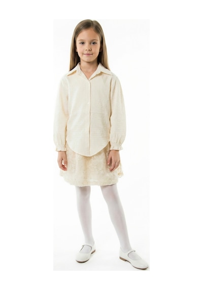 Xo Kids Kız Çocuk Alt Üst Takım 5-9 Yaş 36136 Bej