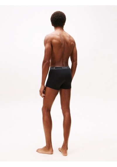 Tommy Hilfiger Tommy Hılfıger Erkek 3 Lü Boxer Um0um03520-0we Siyah