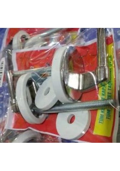 Tuvalet Klozet Kapak Menteşesi Alttan Sıkmalı Paslanmaz Metal Kap