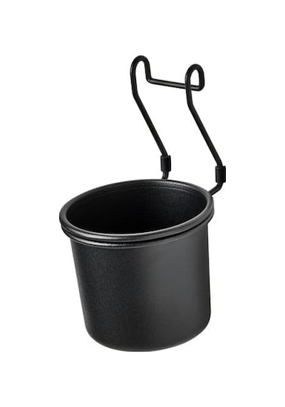 Ikea Kaşıklık, Çatal Kaşıklık Bıçaklık 14x16 Cm Siyah Renk Asılır Çok Renkli
