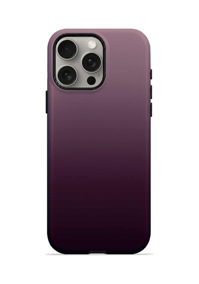 Velvoria Valestra Mauve Mist Gradient Apple iPhone Uyumlu 15 Pro Darbe Korumalı Kılıf Valestra Select - Mauve Mist Gradient