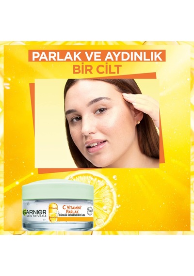 C Vitamini Parlak Günlük Nemlendirici Jel 50 Ml
