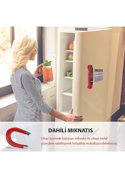 Inno 502 Katlanabilir Problu Mutfak Termometresi kalibre Ed