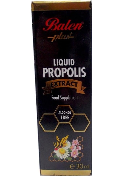 Balen Plus + Alkolsüz Sıvı Saf Propolis Ekstraktı 30ml