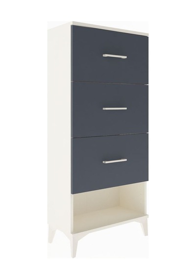 Arges Dolap 3 Çekmeceli 60x30x134 Aytaşı-antrasit Aytaşı Arges Dolap 3 Çekmeceli 60x30x134 Aytaşı-antrasit Aytaşı