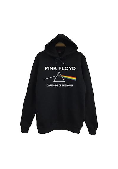 Pınk Floyd Baskılı Çocuk Sweatshirt Siyah