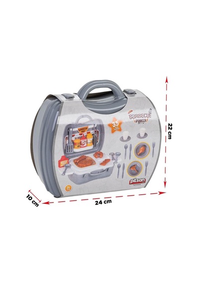 03 368 Pilsan Çantalı Barbekü Seti