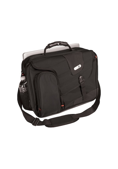 FUL USA Commotıon Siyah 17" Unısex Laptop Omuz Çantası Siyah