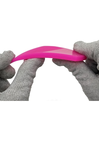 Ppf/tph Silikon Çekçek Ragle Cam Filmi Çekme Uygulama Aparatı Pembe 6x7.5cm