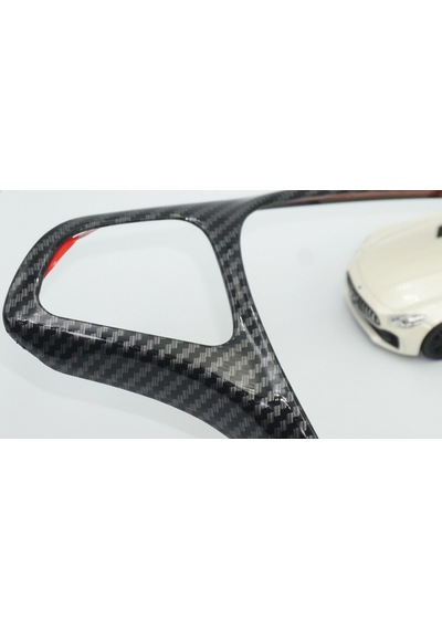 Dk Tuning Mercedes Benz Direksiyon Gerçek Karbon Fiber 3m Trim Ka