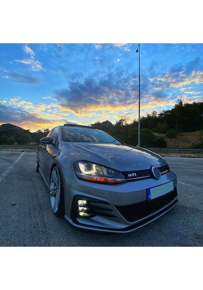 Autogp Vw Golf 7 Gti Ön Tampon Ve Panjur Seti 7,5 Model 2012+