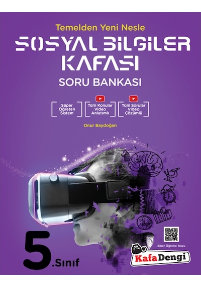 Kafa Dengi 5.Sınıf Sosyal Bilgiler Kafası Soru Bankası