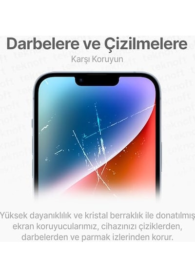 İphone 16e, 14, 13 Pro, 13 İçin Kolay Kurulum Kitli Takılırken Camın Altında Kesinlikle Toz Bırakmayan Ekstra Gü
