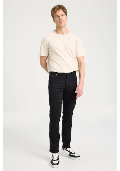 Texas Slim Pantolon Black Black