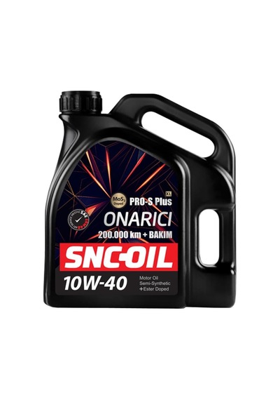 Snc Oil 200.000 + Bakım Pro-S Plus Onarıcı 10W-40 Xl Dpf Yarı Sentetik Motor Yağı 4 L