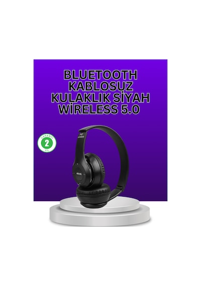 Kablolu & Kablosuz Kullanım Seçeneği Sunan Stereo Bluetooth Kulaklık