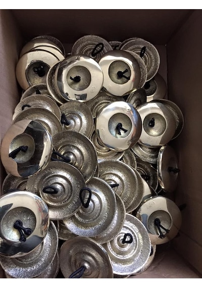 Dansöz Zili 4 Adet Metal Malzemeden 2 El için Set Olarak