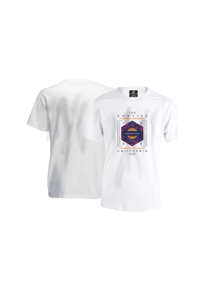 L.a Summer Unisex T-shirt - Beyaz