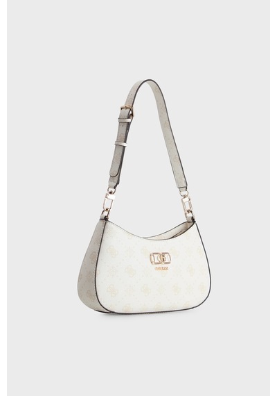 Guess Emelie Logolu Çıkarılabilir Omuz Askılı Çanta Hwgp9928180 Kadın Çanta Hwgp99 28180 Wlo Beyaz