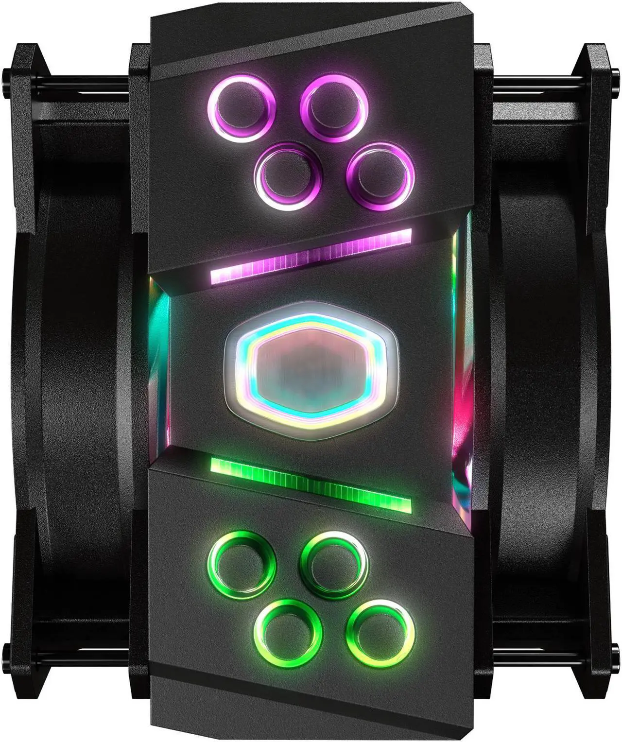 Cooler Master Masterair Ma410m Tuf Edition 2x120mm Rgb Led Fanlı İşlemci Soğutucusu İntel&am4 Mam-t4pn-218pc-r1 120*120*25mm Cooler Master Masterair Ma410m Tuf Edition 2x120mm Rgb Led Fanlı İşlemci Soğutucusu İntel&am4 Mam-t4pn-218pc-r1 120*120*25mm