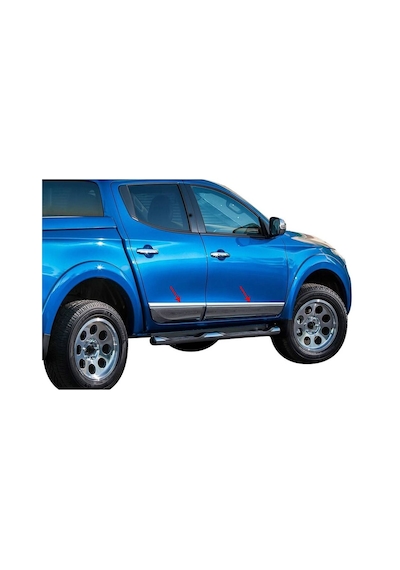 Mitsubishi L200 Krom Yan Kapı Çıtası 4 Parça 2020 ve Sonrası