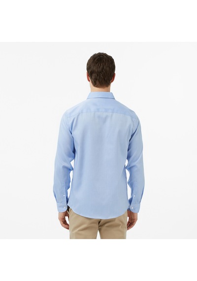 Nautica Erkek Mavi Slim Fit Gömlek Düz W65475t Mavi