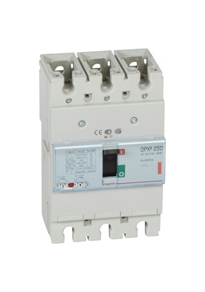 Legrand Dpx³ 250Serisi Kompakt Şalter 3 Kutup Icu:36Ka Standart Tip 200A 400V Ac - 420238