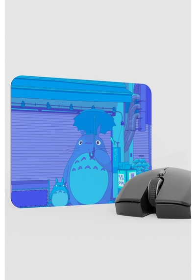 Totoro Anime V3 - 22x18 Gaming Kauçuk Kaymaz Taban Mouse Pad Fare Altlığı