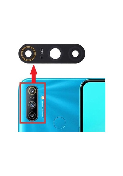 Oppo Real Me C3 Uyumlu Kamera Camı