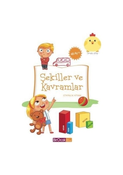Şekiller Ve Kavramlar Etkinlik Kitabı 48 Ay Bir Ocak Eğitim Yayıncılığı A. Ş. Okul Öncesi Okul Öncesi Eğitim