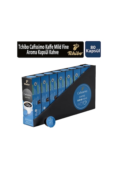 Tchibo Cafissimo Coffee Fine Aroma Kapsül Kahve 8 x 10'lu