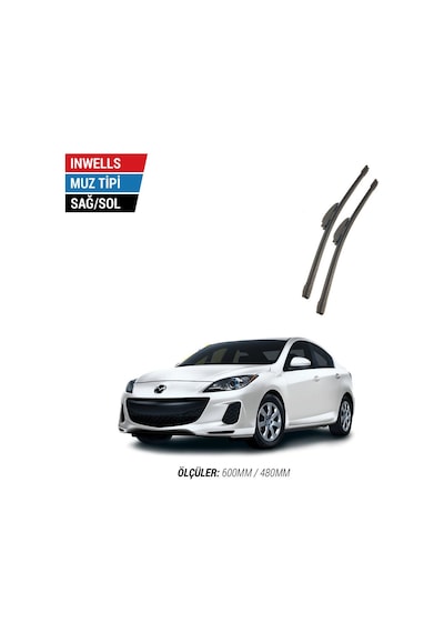 Mazda 3 Sedan Muz Silecek 2009-2013