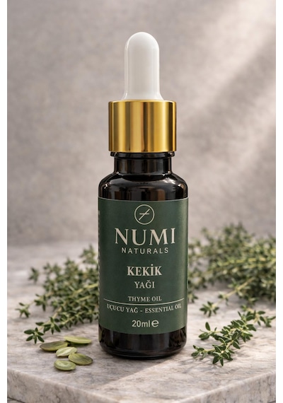 Kekik Yağı 20 Ml %100 Saf Thyme Oil Uçucu Yağ Aromaterapi Ve Cilt Bakımı