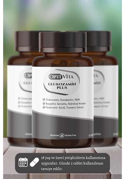 Optivita Glukozamin Plus 30 Tablet 1500 Mg Glucosamine Chondroiti