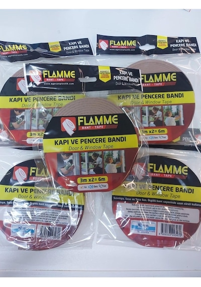 Flamme Kapı Ve Pencere Bandı 5 Adet