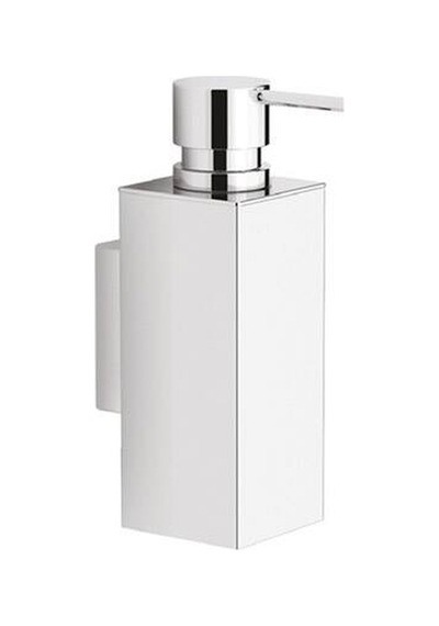 Sonia - Kare Sıvı Sabunluk 0,25 Litre Krom  - 71569- Diğer