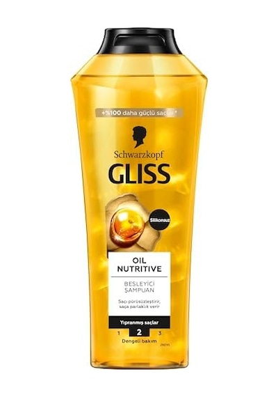 Oil Nutritive Omega 9 Ve Marula Yağı İçeren Besleyici Şampuan 400 Ml Yıpranmış Saçlar