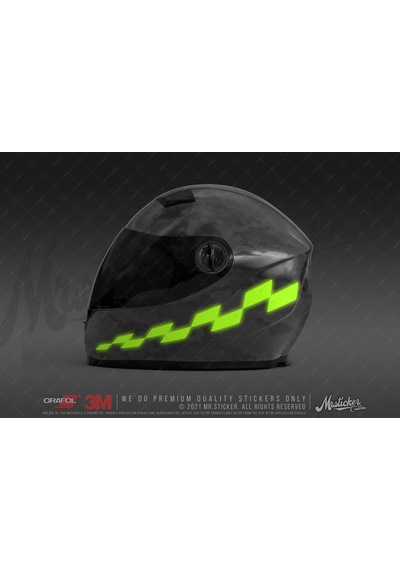 Rfhlm239-Reflektif Kask Seritleri V1 Yesil