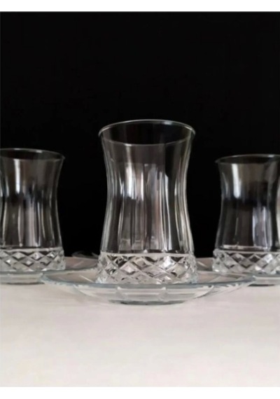 Paşabahçe 950054 Elysia Çay Seti 6 Lı Şeffaf