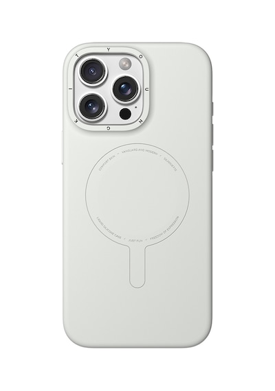 Apple Uyumlu iPhone 16 Pro  Kılıf M-safe Şarj Özellikli Youngkit Morandi Serisi Kapak Gri Gri