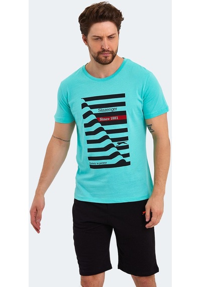 Slazenger KATELL IN Erkek Tişört Nane