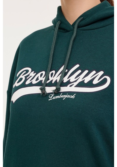 Lumberjack Wl Esty 17gf960 4pr Yeşil Kadın Sweatshirt 000000000101875894 Yeşil