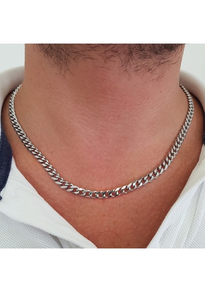 Chavin Yassı 54 Cm 5 Mm Çelik Erkek Zincir Dm95-5 (505520374)