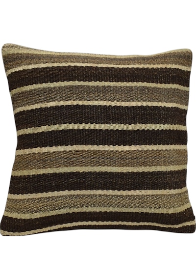 Zehra Abla Halı Yeni El Dokuma Dekoratif Kilim Kırlent Yastık Kılıfı 6475 Çok Renkli