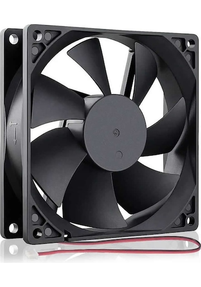 DC 12V FAN 90x90mm 9025 3200Rpm 9x9cm Sessiz 2 Pin Fırçasız Soğutma Kuluçka Ekran Kartı