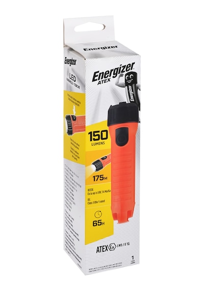 Energizer Atex 2D Led Exproof El Feneri N11.7937 Siyah