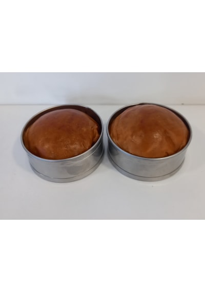 Renuzu Ponçik Ekmek & Hamburger Ekmek Kalıbı 6 Lı Genişlik 8,5cm Derinlik 3,5cm Paslanmaz Krom 304 Metal