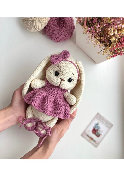 Amigurumi Uzun Kulak Tavşan Rose